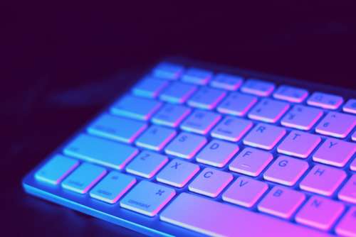 illuminated keyboard mac imac keys