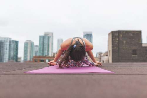 people woman yoga meditation fitness