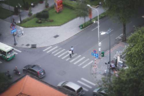 people walking street road pedestrian