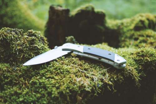 knife camping hiking trekking outdoors