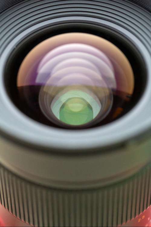 camera lens close up macro glass
