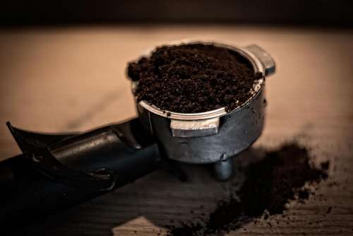 espresso coffee grinds espresso maker cafe