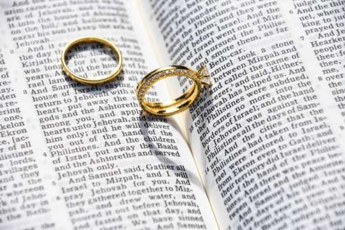 wedding marriage ring bible catholic