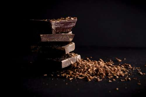 dark chocolate bar food sweets