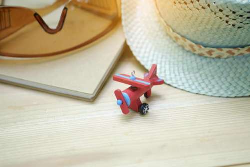 airplane toy eyeglasses hat cap