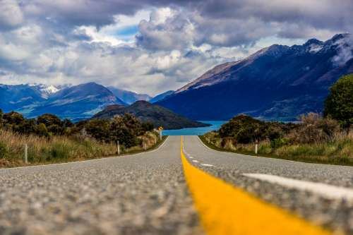 South Island, just outside Queenstown, New Zealand
