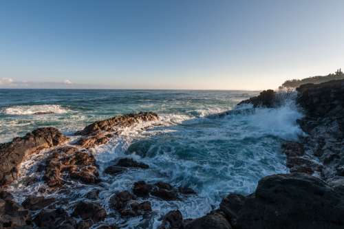 Foamy Waves On Shore Photo