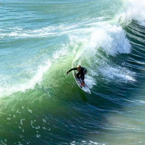 Surfing sport ocean wave #vacation