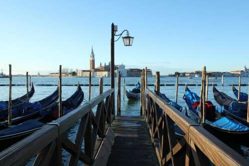 Venice Italy travel water pier