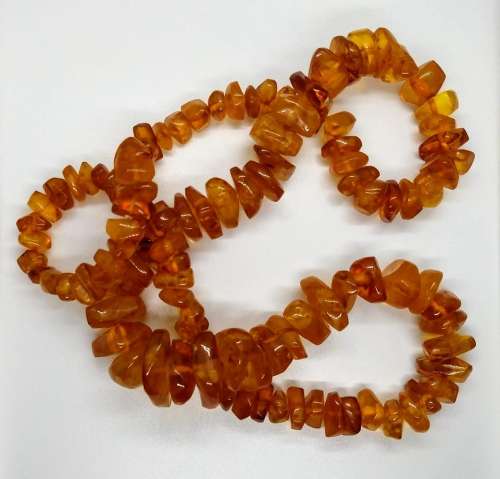 amber necklace orange jewelry