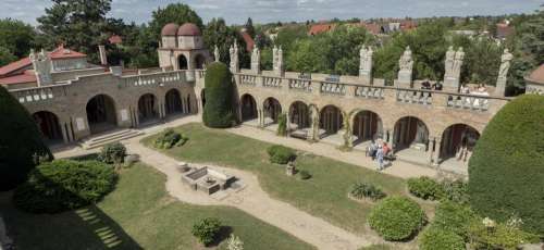 Europe Hungary Szekesfehervar architect castle
