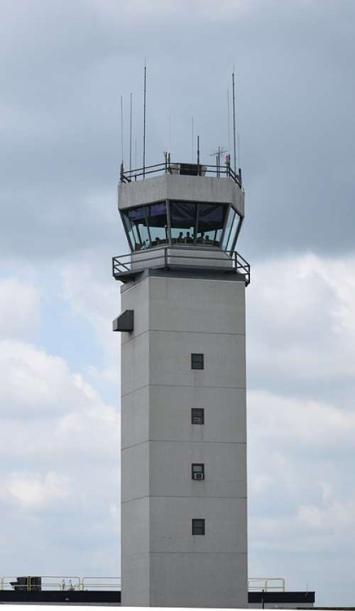 Airport Air Traffic Control Tower Airplane Tower