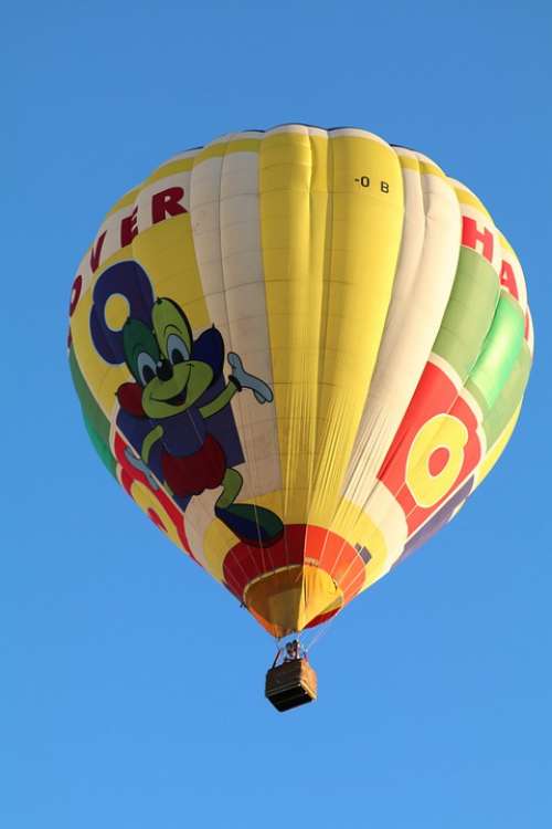 Balloon Flying Travel Lifting Colorful Adventure