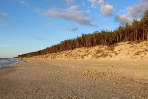 Beach Dune Sand The Sand Dunes Landscape Holidays