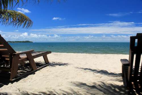 Beach Placencia Belize Ocean