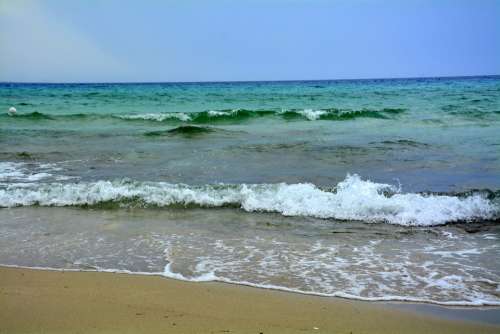 Beach Sea Isolated Water Holiday Sand Summer