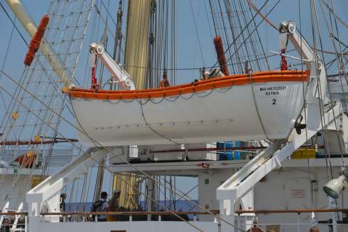 Boat Ship Sailboat Sailing Mast Equipment
