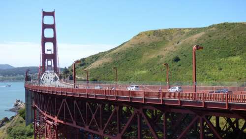 Bridge San Francisco Golden Gate Road