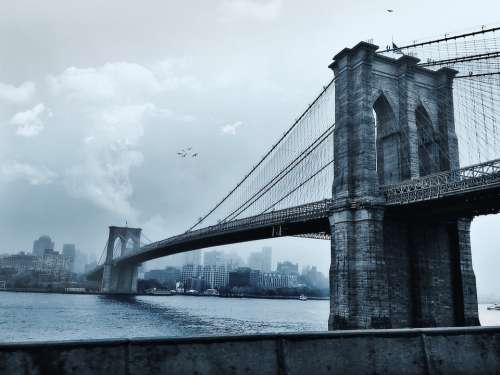 Brooklyn Bridge New York Uban Brooklyn Bridge