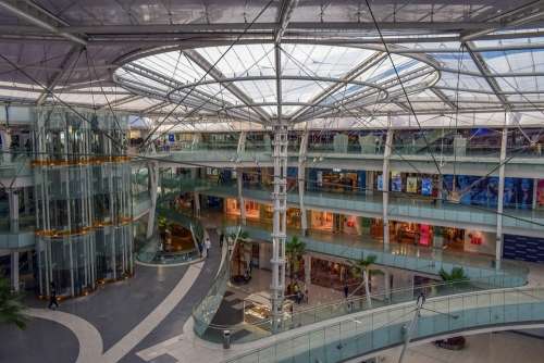 Building Mall Architecture Business Glass Modern