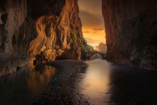 Canyon River Landscape Nature Water Outdoors