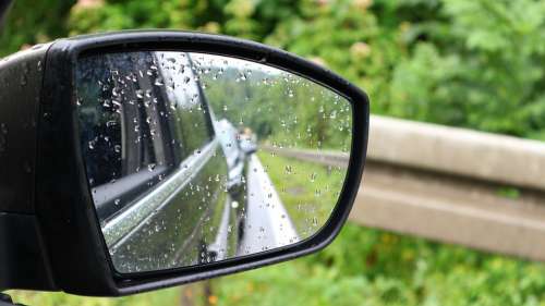 Car Auto Travel Horse Car Mirror Rearview Mirror