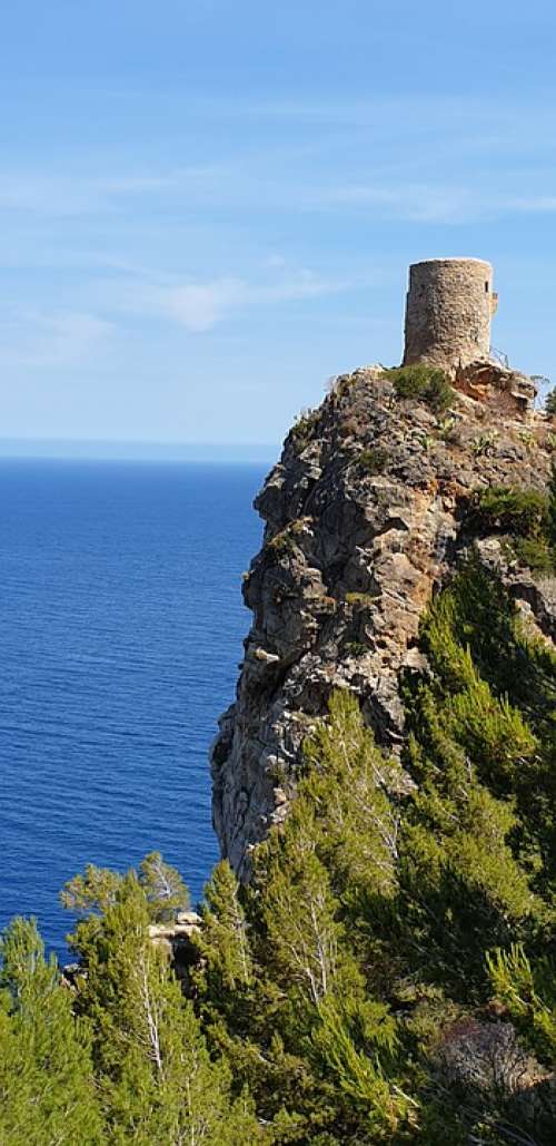 Castle Mallorca Architecture Tourism Spain