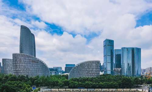 Chengdu Tianfu Financial Center Building Grand