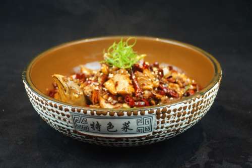 Chicken Red Pepper Chinese Dishes