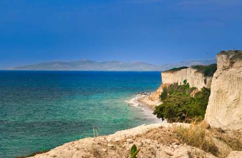 Coast Sea Beach Summer Vacations Greece Travel