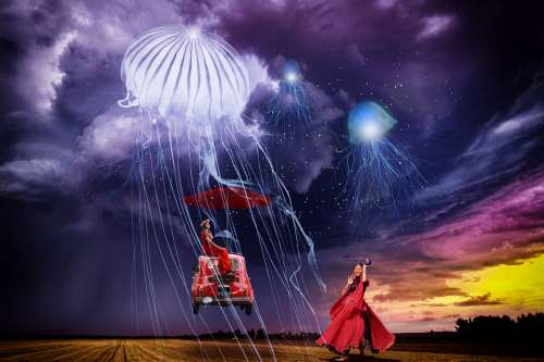 Composing Fantasy Photomontage Mysterious Surreal