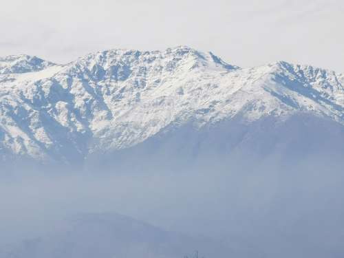 Cordillera Snowy Mountains Snow Hills