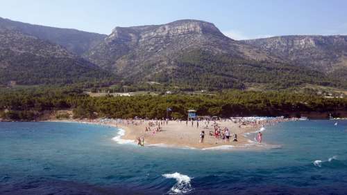 Croatia Brac Bol Summer Sun Beach Sea Zlatni Rat