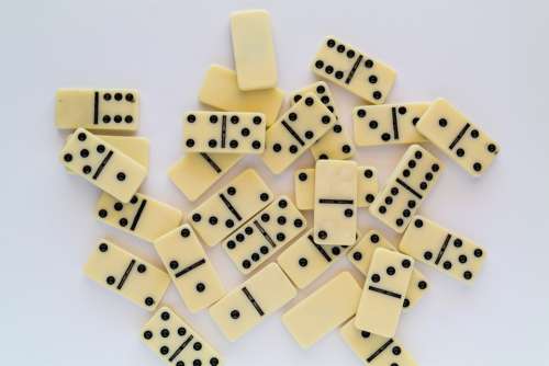 Dominoes Game Play Board Game Domino Strategy