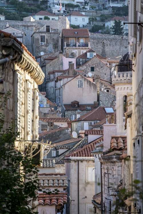 Dubrovnik Croatia Old Town City Architecture
