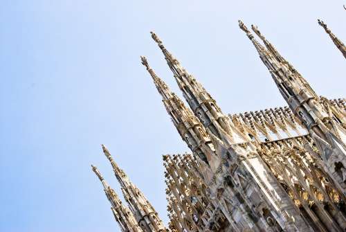 Duomo Milano Cathedral Italy Architecture Church