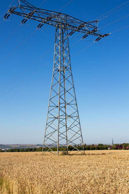 Electrical Pole Power Line Power Pole Power