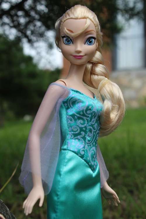 Elsa Princess Wrist Frozen Girl Winter Snow