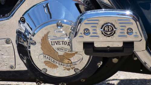 Engine Motorbike Harley-Davidson