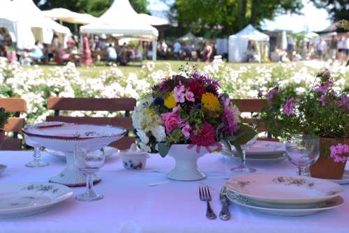 Festival Table Covered Table Decoration Board