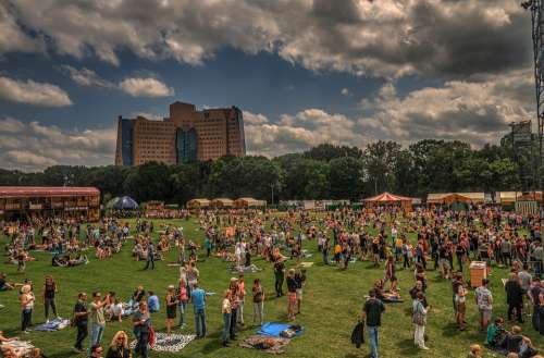 Festival Summer Concert City Park Groningen Live