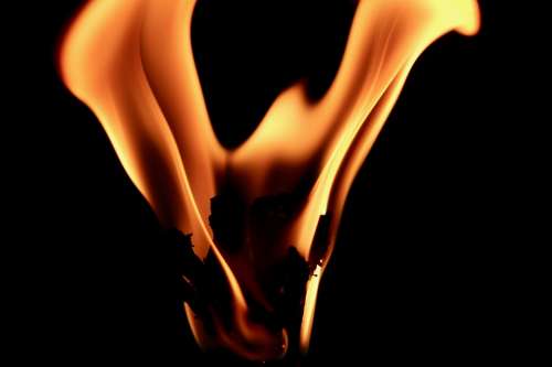 Fire Candle Flame Heat Burn Hot Burning