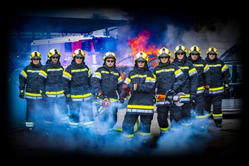 Firefighter Fireman Job Training Protection Danger