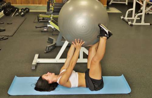 Fitness Press Sports Hall Training Body Healthy