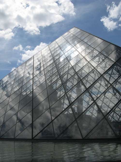 France Paris Louvre Pyramid History Monument