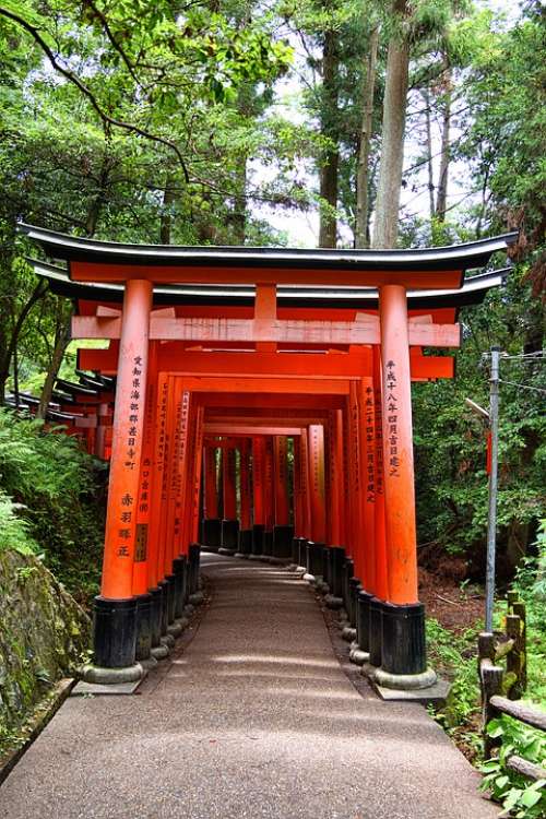 Fushimi Inari-Taisha Shrine Kyoto Japan Temple