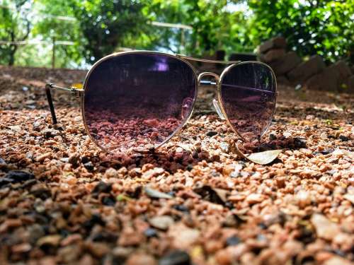 Goggle Chashma Specs Beautiful Scenary Marbles