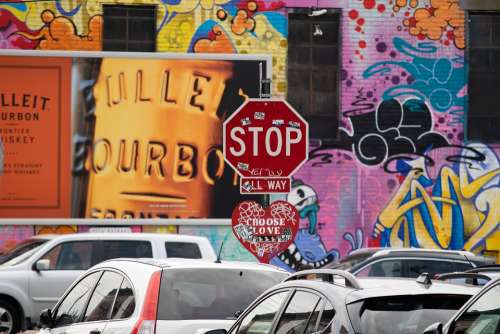 Graffiti Brooklyn Bushwick New York Usa Van Truck