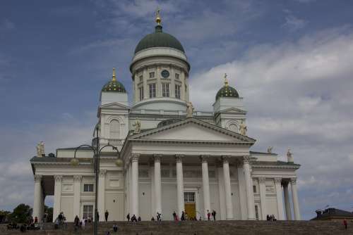 Helsinki Church City Landmark Building Religion
