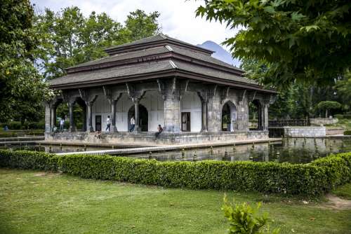 Heritage Kashmir Architecture Building Vintage